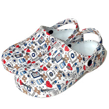 Load image into Gallery viewer, HOT-178_zuecos_lamina_Hidroimpresion_efecto_hospital_y_farmacia