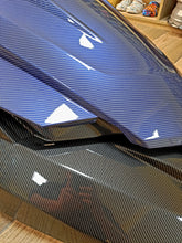 Cargar imagen en el visor de la galería, HFC-123 hidroimpresión moto de agua en film efecto fibra de carbono