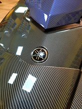 Cargar imagen en el visor de la galería, HFC-123 hidroimpresión moto de agua en film efecto fibra de carbono