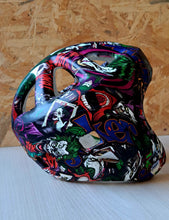 Lade das Bild in den Galerie-Viewer, HLC-097 Lamina Hidroimpresion Llamas y Calaveras casco