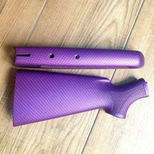 Lade das Bild in den Galerie-Viewer, HCC-005 lámina hidrográfica cromo-carbono violeta