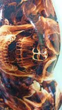 Load image into Gallery viewer, HLC-090 Lámina hidroimpresión llamas y calaveras
