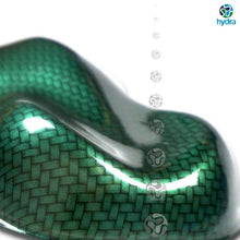 Load image into Gallery viewer, HCC-002 lámina hidrográfica cromo-carbono verde