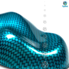 Carica l'immagine nel visualizzatore di Gallery, HCC-004 lámina hidrográfica cromo-carbono azul