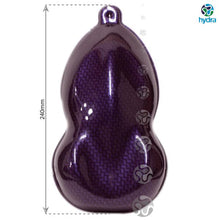 Lade das Bild in den Galerie-Viewer, HCC-005 lámina hidrográfica cromo-carbono violeta