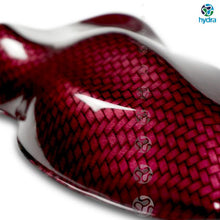 Carregar imagem no visualizador da galeria, HCC-006 lámina hidrográfica cromo-carbono rojo