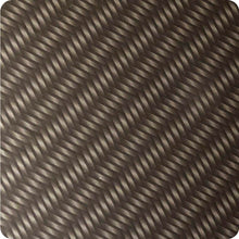 Cargar imagen en el visor de la galería, HFC-136 Film de fibra de carbono con colores negro y plata.