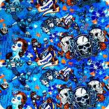 Lade das Bild in den Galerie-Viewer, HLC-060 papel transfer llamas calaveras