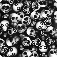 Load image into Gallery viewer, HLC-064 Lámina hidroimpresión llamas y calaveras
