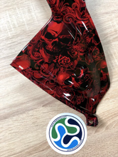 Load image into Gallery viewer, HLC-066 Lámina hidroimpresión llamas y calaveras