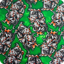 Load image into Gallery viewer, HLC-088 Lámina hidroimpresión llamas y calaveras