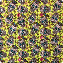 Carregar imagem no visualizador da galeria, HLC-110 Lámina de hidroimpresión llamas calaveras mejicanas