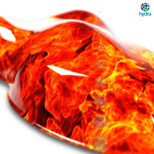 Lade das Bild in den Galerie-Viewer, HLC-004 Lámina hidroimpresión llamas y calaveras