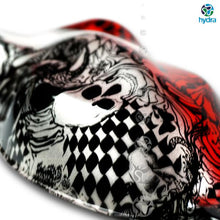 Load image into Gallery viewer, HLC-061 Lámina hidroimpresión llamas y calaveras