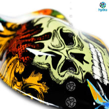 Load image into Gallery viewer, HLC-063 Lámina hidroimpresión llamas y calaveras