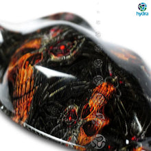 Lade das Bild in den Galerie-Viewer, HLC-073 Lámina hidroimpresión llamas y calaveras