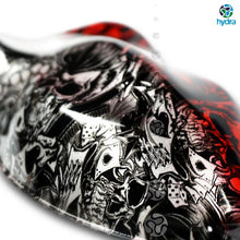 Load image into Gallery viewer, HLC-074 Lámina hidroimpresión llamas y calaveras