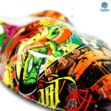 Lade das Bild in den Galerie-Viewer, HLC-076 Lámina hidroimpresión llamas y calaveras