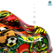 Lade das Bild in den Galerie-Viewer, HLC-076 Lámina hidroimpresión llamas y calaveras