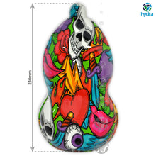 Lade das Bild in den Galerie-Viewer, HLC-077 Lámina hidroimpresión llamas y calaveras