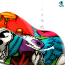 Lade das Bild in den Galerie-Viewer, HLC-077 Lámina hidroimpresión llamas y calaveras