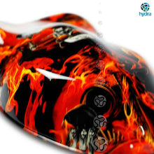 Lade das Bild in den Galerie-Viewer, HLC-078 Lámina hidroimpresión llamas y calaveras