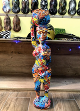 Load image into Gallery viewer, HOT-049 Tótem decoración hidroimpresión con lamina grafitti molón