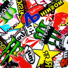 Lade das Bild in den Galerie-Viewer, lámina hidroimpresión HOT-057 redbull monster sticker bomb