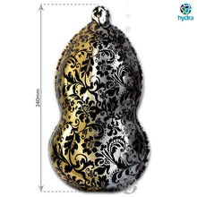 Lade das Bild in den Galerie-Viewer, HOT-041 Schwarzes Arabesken-Wassertransferdruckblatt