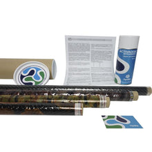 Cargar imagen en el visor de la galería, minikit para hidroimpresión, 4 diseños: camuflaje, carbono, piel de serpiente, llamas