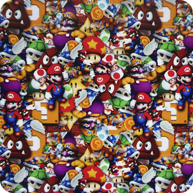 HOT-115 Lamina hidroimpresion Mario Bros