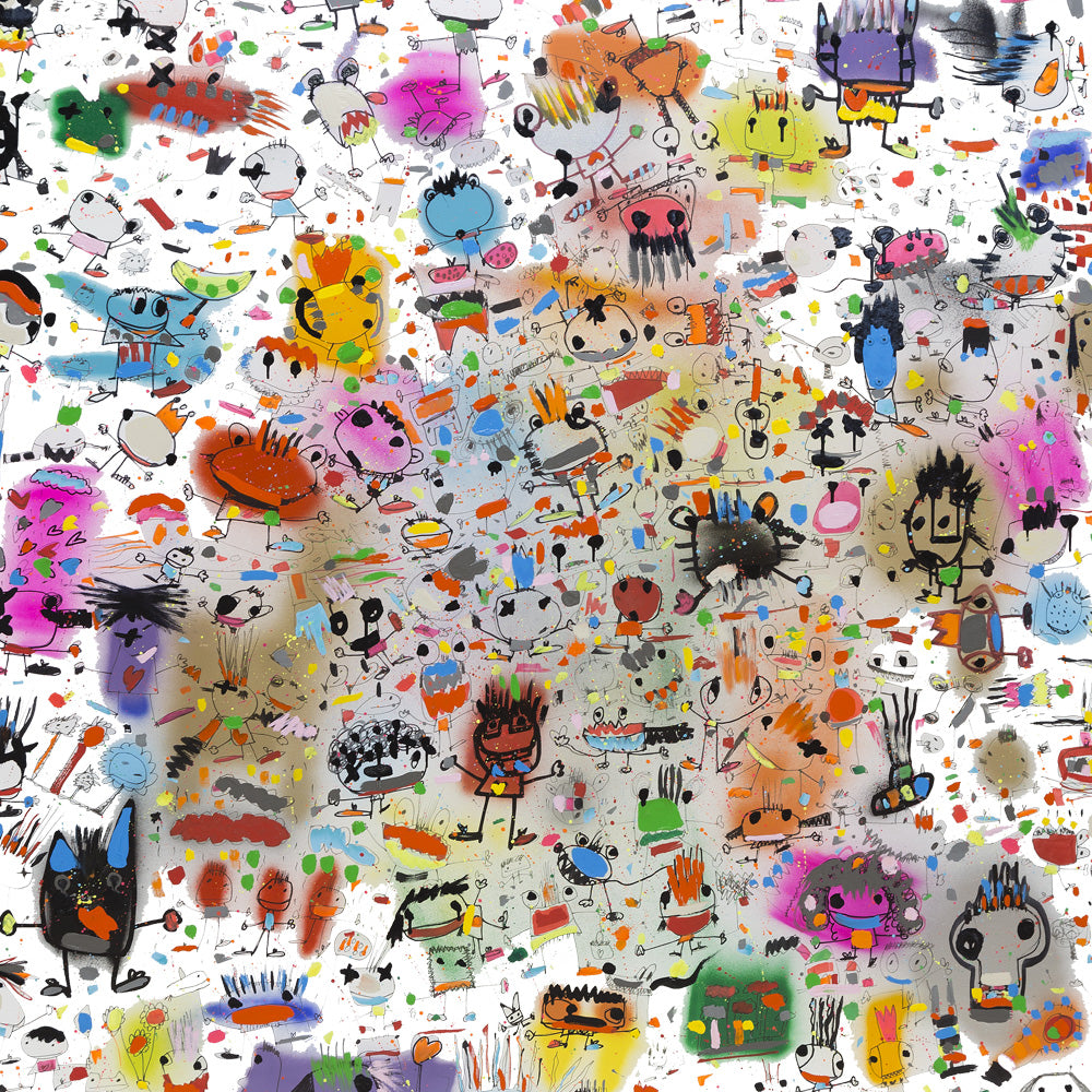 HPR-003 Lámina Hidroimpresión dibujos de niños