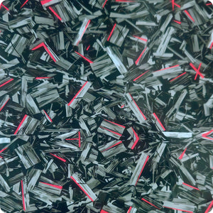 lamina de hidroimpresion fibra de carbono forjado rojo lamborghinni HFC-145-3