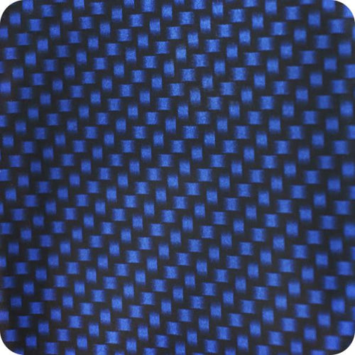 HCC-007 Lámina hidrográfica cromo-carbono azul oscuro