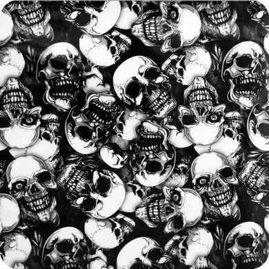 HLC-056 Lámina hidroimpresión llamas y calaveras