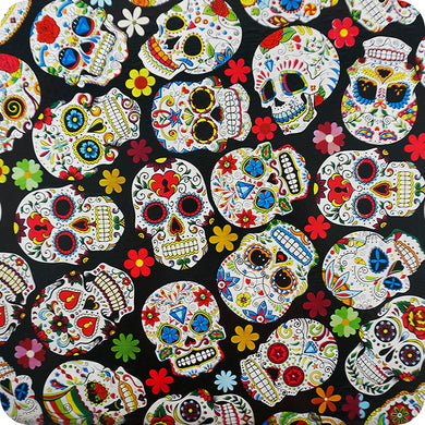 HLC-093 Lámina hidroimpresión llamas y calaveras