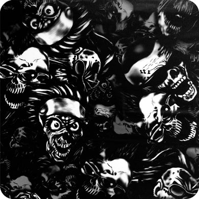 HLC-057 Lámina hidroimpresión llamas y calaveras
