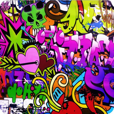 HOT-048 Lámina hidroimpresión grafitti