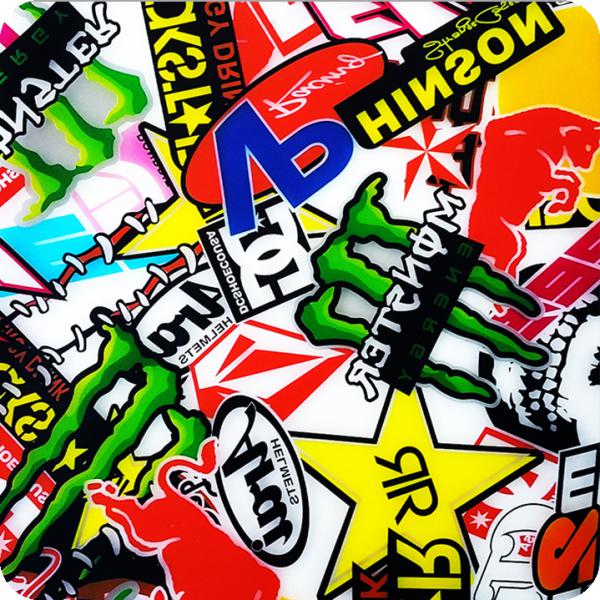 Lámina Hidroimpresión Hydrocar Film HC06 - Para Hidrografía, 50x200cm, Diseño Negro Sobre Transparente