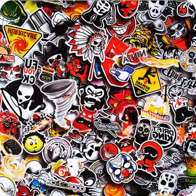 HOT-075 Lámina hidroimpresión sticker bomb
