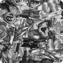 Load image into Gallery viewer, HOT-079 Lámina hidroimpresión armas y balas
