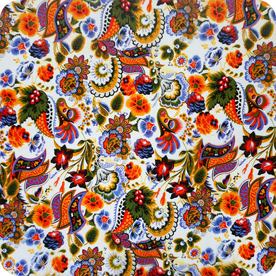 HOT-113 Lámina hidroimpresión Flores